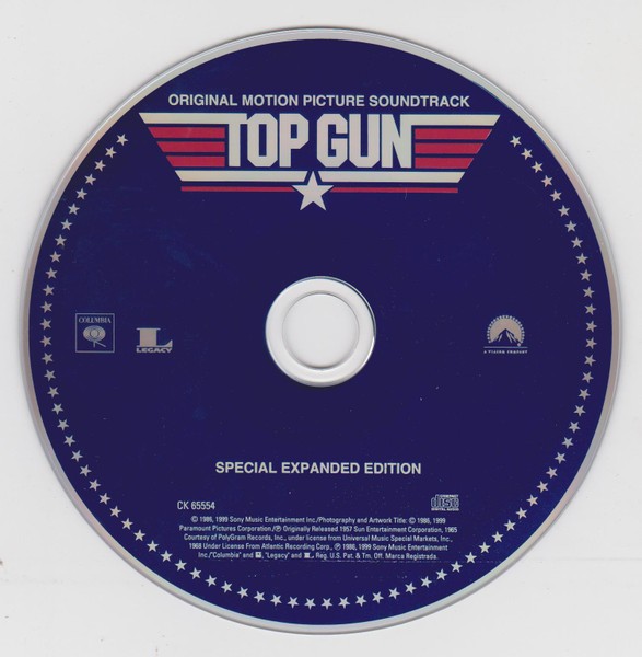 TOP GUN - SOUNDTRACK - SPECIAL EXTENDED EDITION - Imagen 2