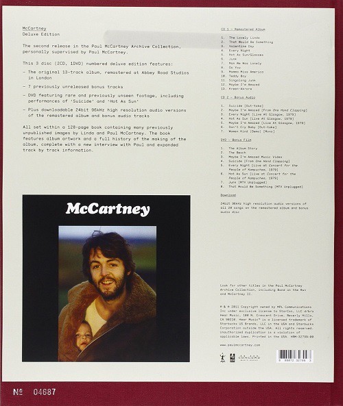 PAUL MCCARTNEY - ARCHIVE COLLECTION - Imagen 3