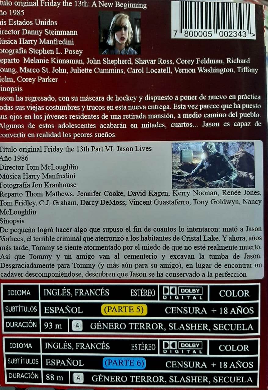 MARTES 13 - PARTE V Y VI - Imagen 2