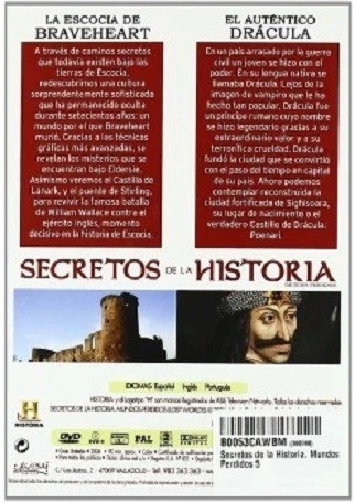 SECRETOS DE LA HISTORIA - LA ESCOCIA DE BRAVEHEART / EL AUTENTICO DRACULA - HISTORY CHANNEL - Imagen 2