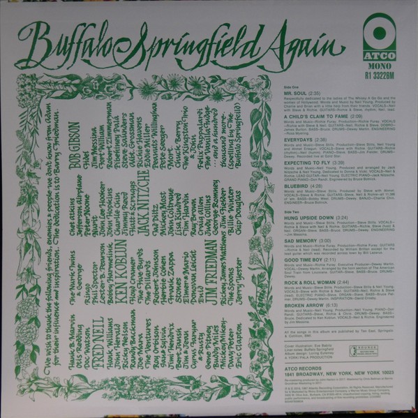 BUFFALO SPRINGFIELD - BUFFALO SPRINGFIELD AGAIN - Imagen 3