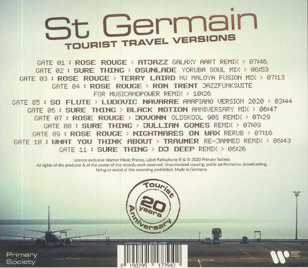 ST GERMAIN - TOURISM TRAVEL VERSIONS - 20 YEARS ANNIVERSARY - Imagen 2