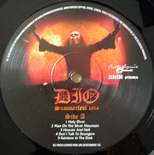 DIO - SUMMERFEST 1994 / LIVE RADIO BROADCAST - Imagen 3