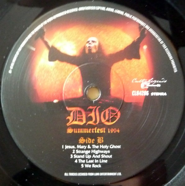 DIO - SUMMERFEST 1994 / LIVE RADIO BROADCAST - Imagen 4
