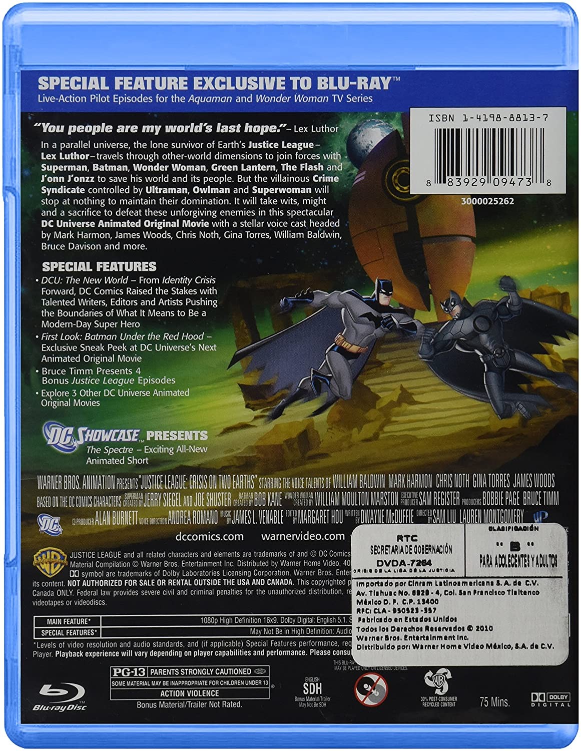 JUSTICE LEAGUE - CRISIS ON TWO EARTHS - Imagen 2