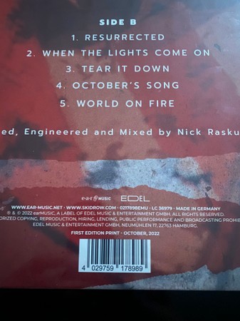 SKID ROW - THE GANGS ALL HERE - Imagen 3