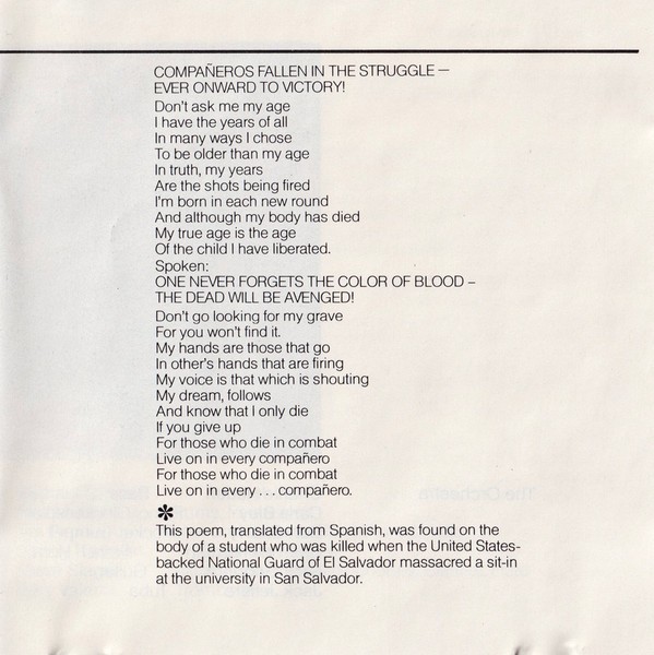 CHARLIE HADEN - THE BALLAD OF THE FALLEN - Imagen 2