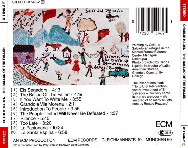 CHARLIE HADEN - THE BALLAD OF THE FALLEN - Imagen 5
