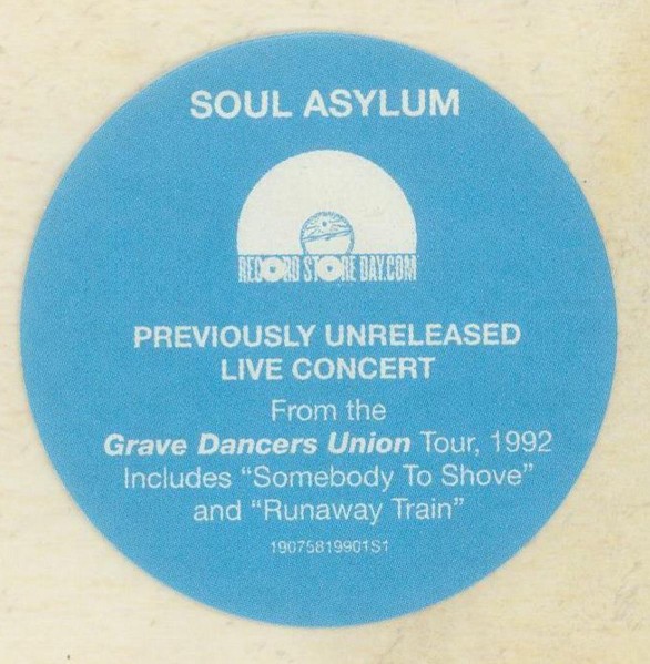 SOUL ASYLUM - LIVE FROM LIBERTY LUNCH /AUSTIN / TX THURSDAY 92 - Imagen 4