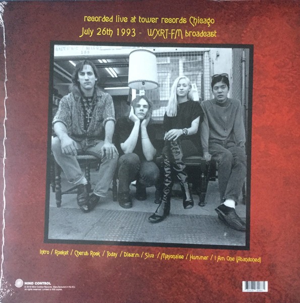 SMASHING PUMPKINS - MAYONAISE DREAM / BROADCAST FROM TOWER RECORDS JULY 93 - Imagen 2