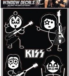KISS - WINDOW DECALS - STICKERS ADHESIVOS