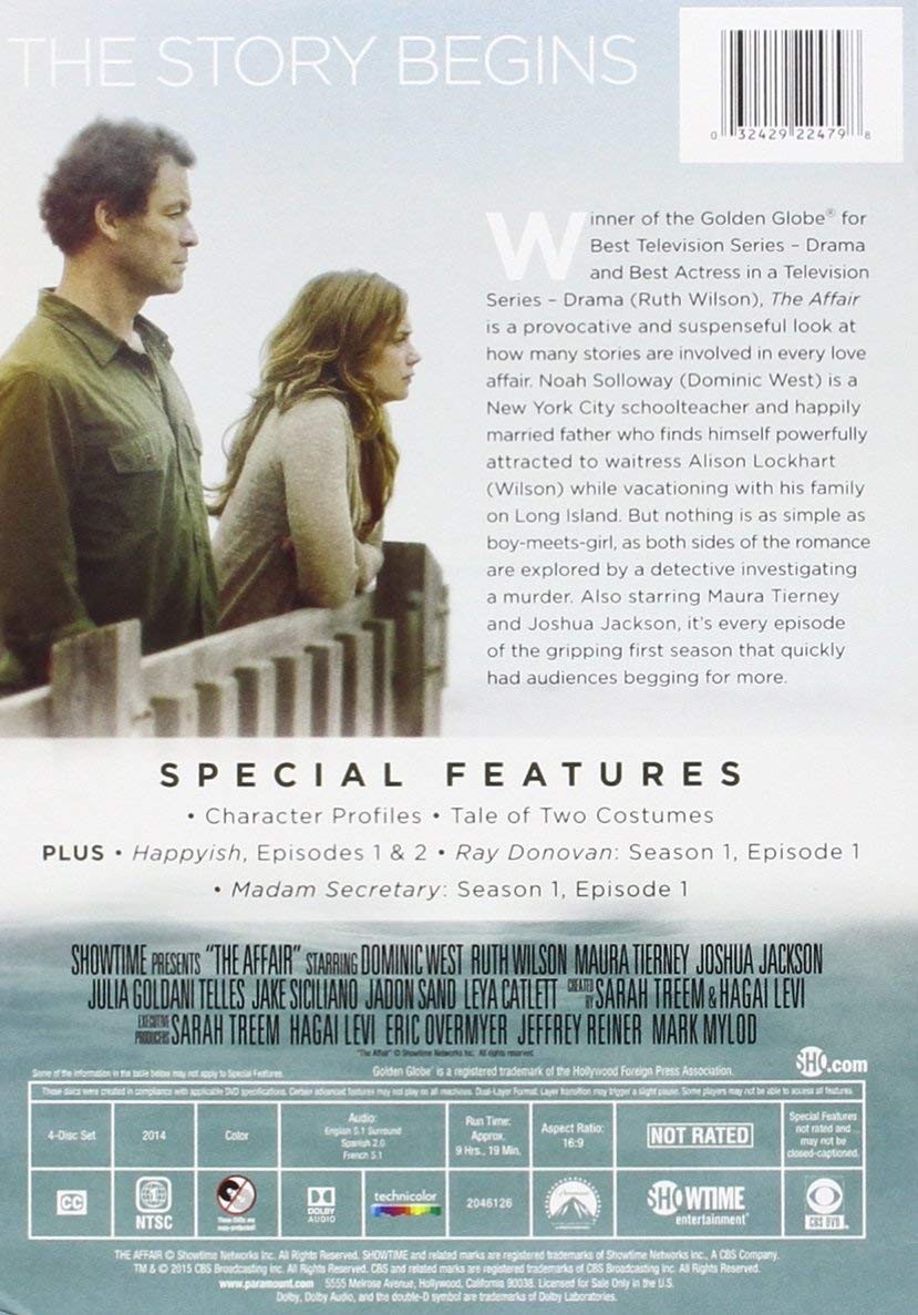 THE AFFAIR - 1 SEASON - Imagen 2