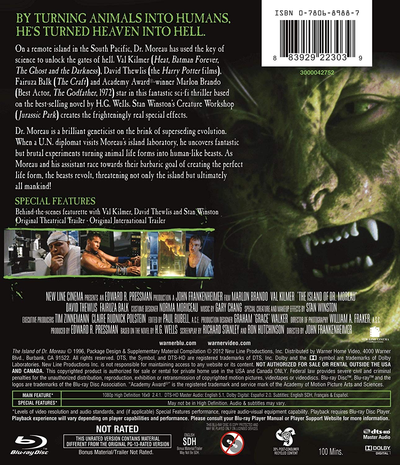 THE ISLAND OF DR MOREAU - Imagen 2