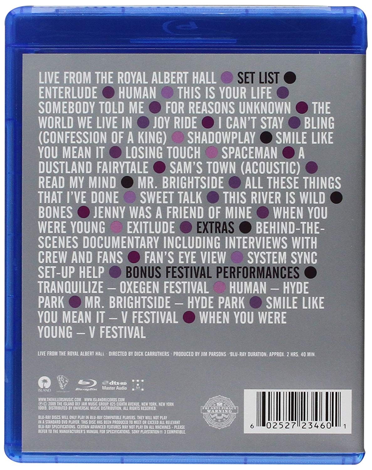 THE KILLERS - LIVE FROM THE ROYAL ALBERT HALL - Imagen 2