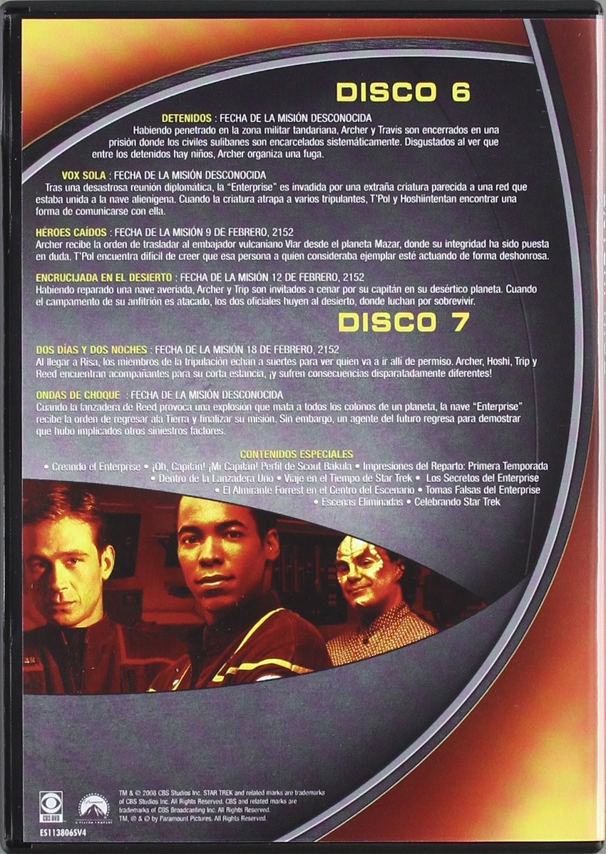 STAR TREK - ENTERPRISE - TEMPORADA 1 - Imagen 6