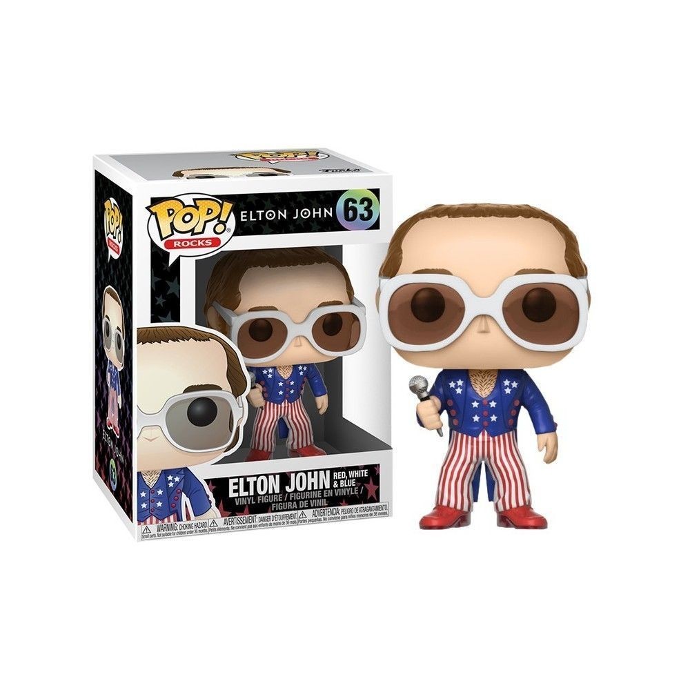 Pop! 63: Elton John / Red White Blue