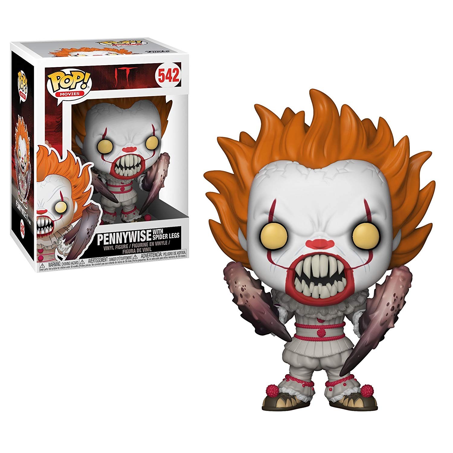 Pop! 542: It / Pennywise - With Spider Legs