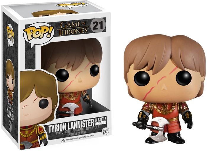Pop! 21: Game of Thrones - In Battle Armor / Tyrion Lannister