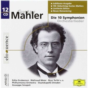 GUSTAV MAHLER - DIE 10 SYMPHONIEN AND ORCHESTERLIEDER