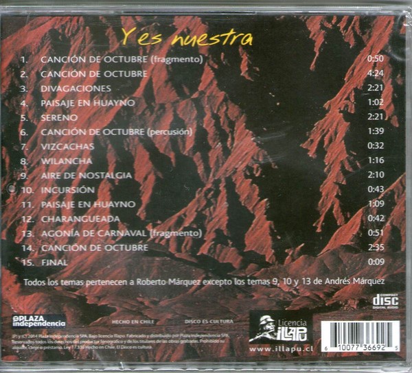 ILLAPU - Y ES NUESTRA - Imagen 2