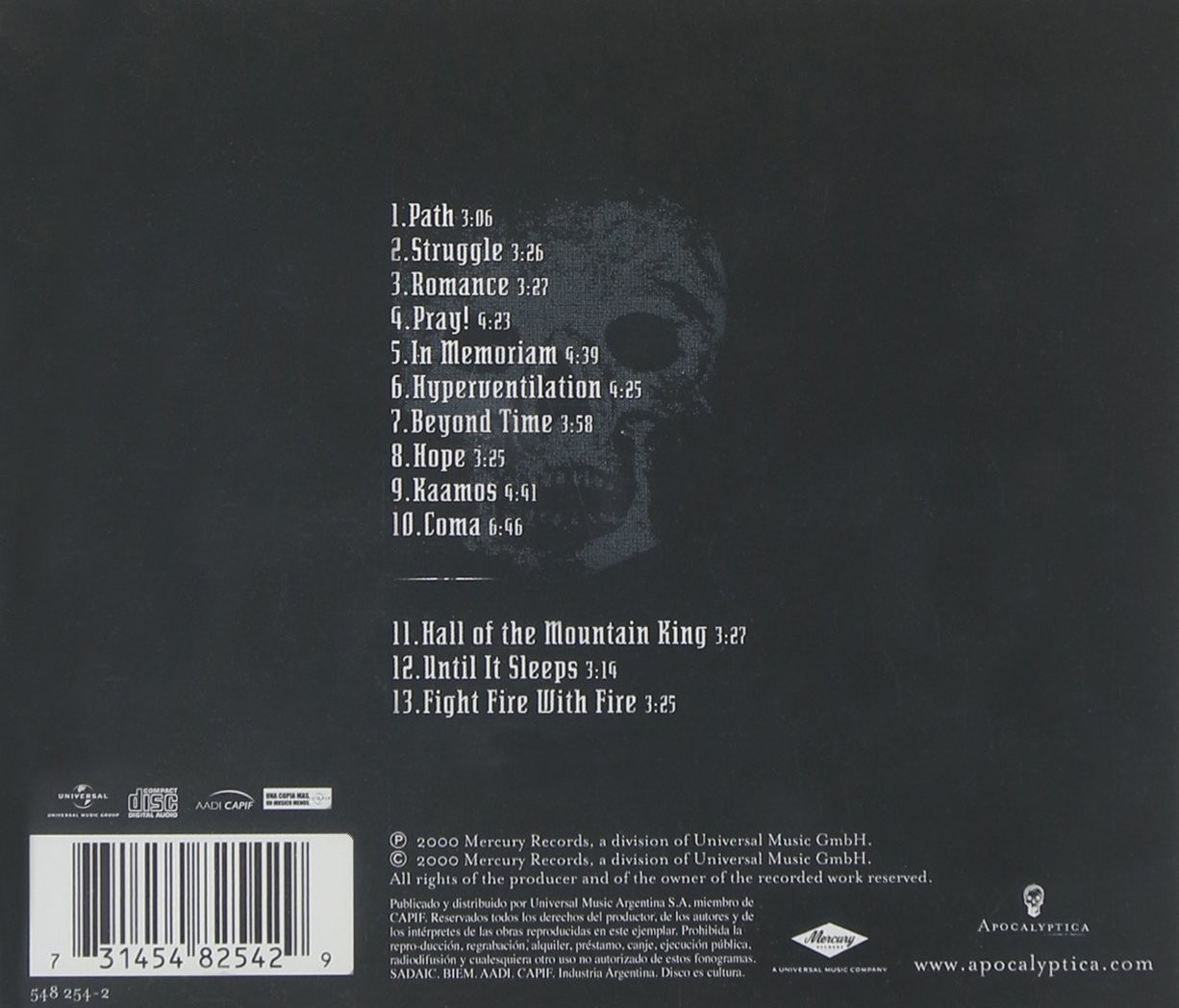 APOCALYPTICA - CULT - Imagen 2