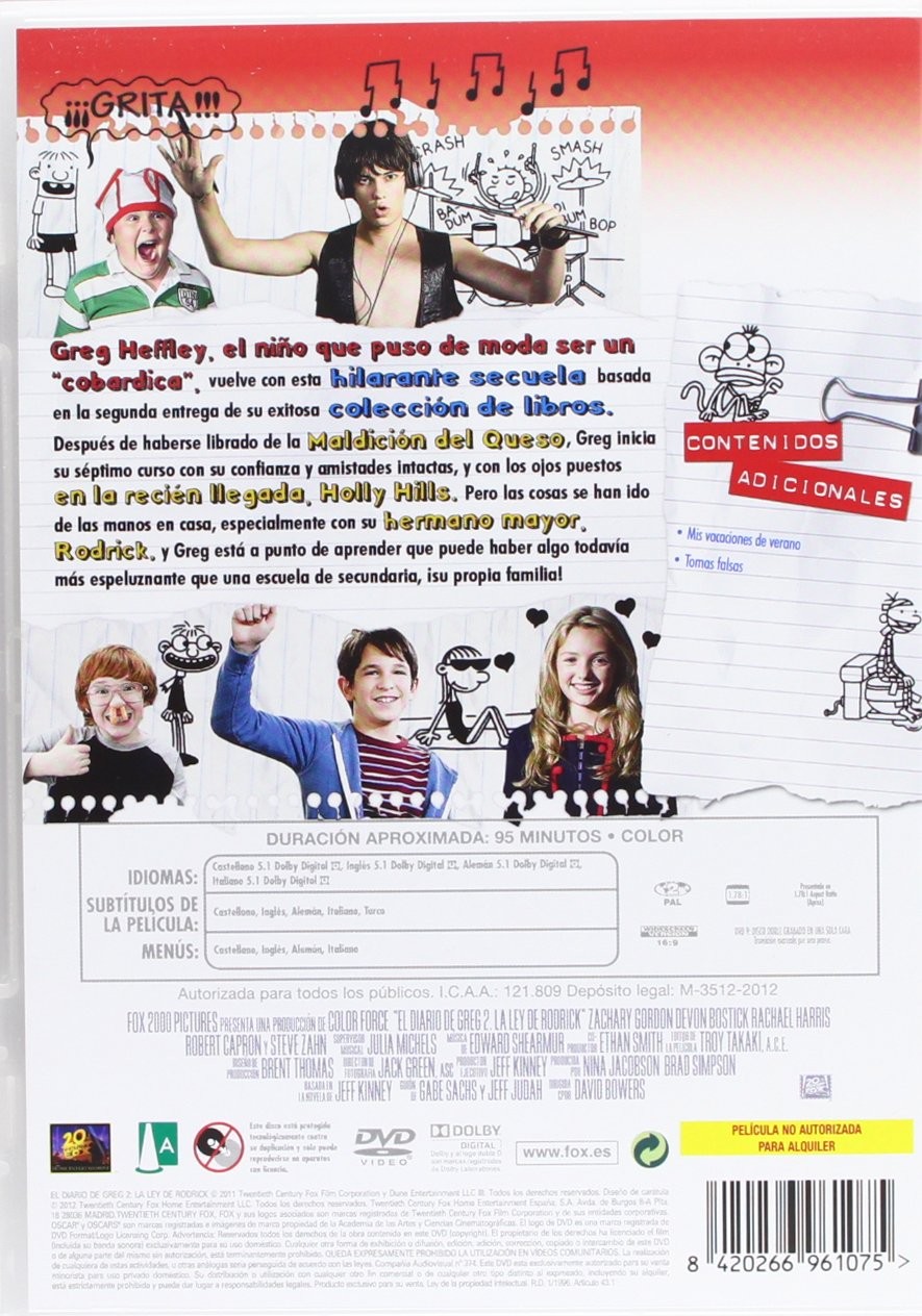 DIARIO DE UN PRE ADOLESCENTE 2 - Imagen 2