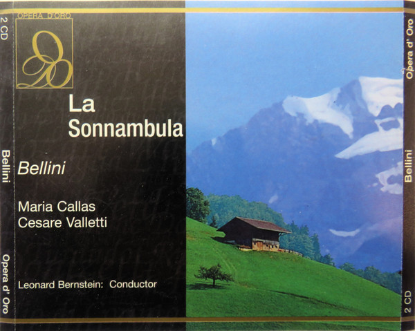 BELLINI / MARIA CALLAS - CESARE VALLETI & LEONARD BERNSTEIN - LA SONNAMBULA