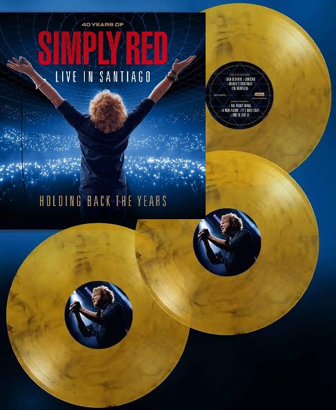 SIMPLY RED – HOLDING BACK THE YEARS – 40 YEARS OF SIMPLY RED – LIVE IN SANTIAGO