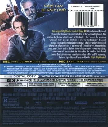 HIGHLANDER – 30th ANNIVERSARY EDITION - Imagen 2