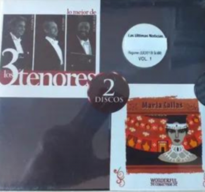 LO MEJOR DE LOS 3 TENORES / MARIA CALLAS