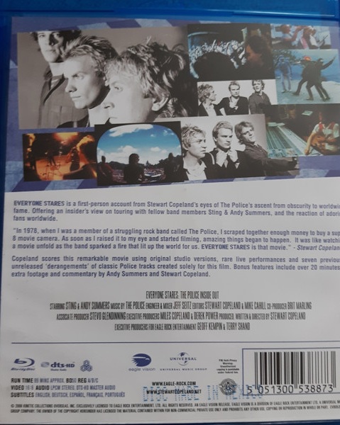 THE POLICE - EVERYONE STARES - THE POLICE IN SIDE OUT - Imagen 2