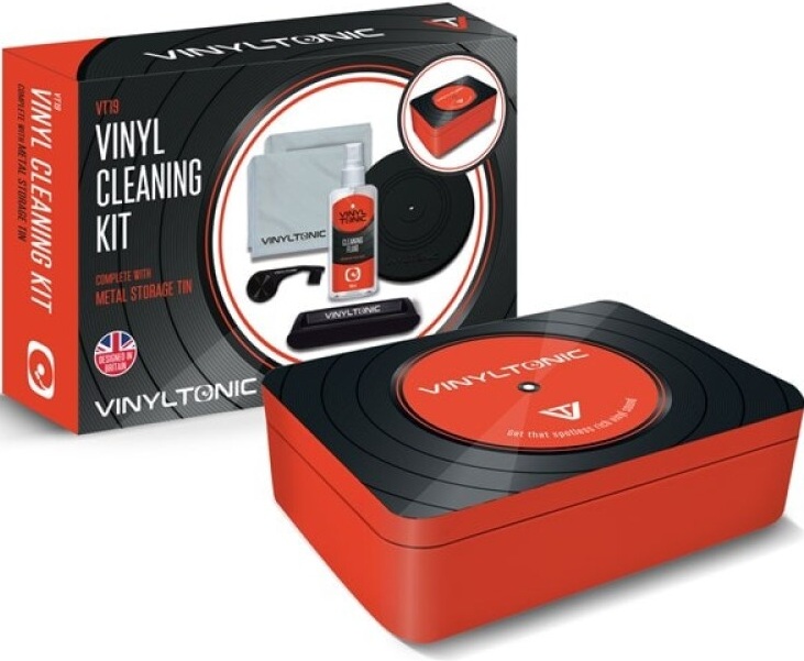VT19 - VINYL CLEANING KIT IN TIN - VINYLTONIC