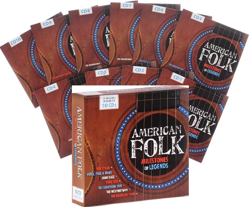 AMERICAN FOLK - MILESTONES OF LEGENDS 1950 & 1960